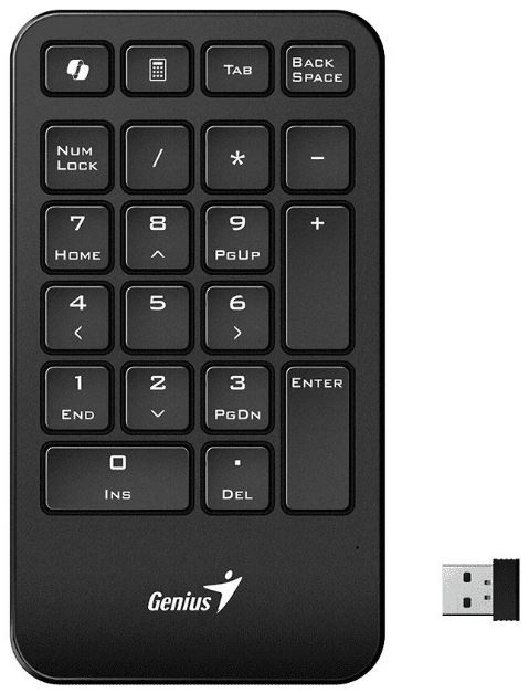 

Клавиатура беспроводная Genius NumPad 1000 31320003400, NumPad 1000