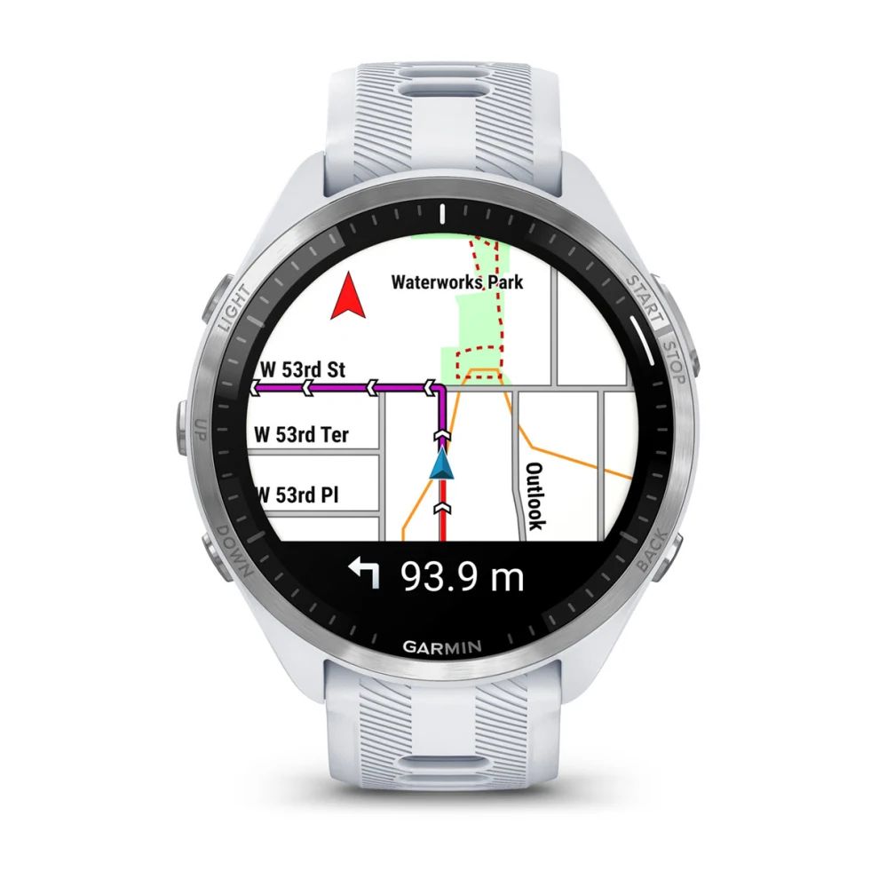 

Часы Garmin Forerunner 965 010-02809-11 белые 47мм, Forerunner 965