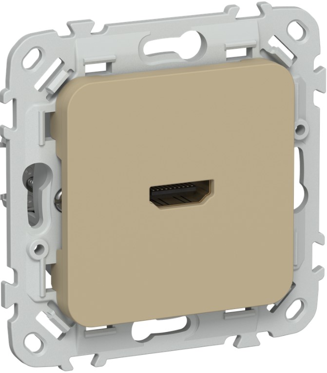 

Розетка HDMI IEK FI-H10-K59 FLITE РШДМА-ФлХ хаки, FI-H10-K59