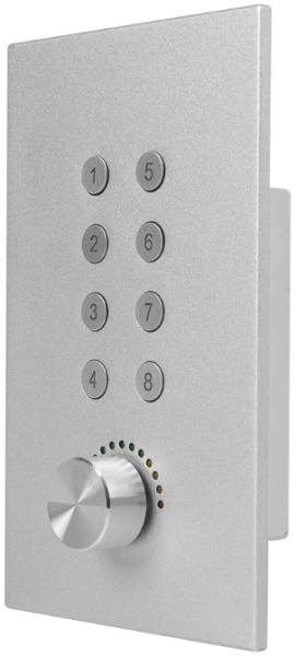 Изображение товара Панель управления INTREND ITPAD-8B для аудиопроцессоров 8-кнопочная