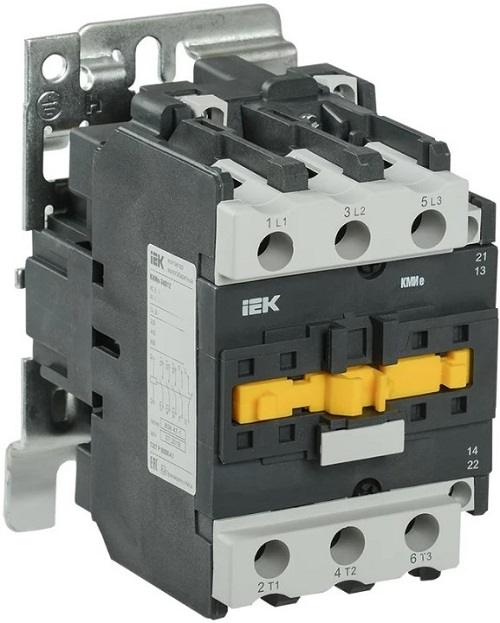 

Контактор IEK KKME31-050-230-11 КМИе-35012 50А 230В/АС3 1NO;1NC GENERICA, KKME31-050-230-11