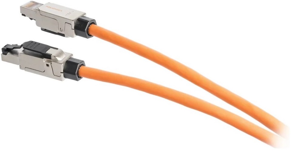 

Коннектор NikoMax NMC-RJ88SA2-NT-MT RJ45/8P8C под витую пару, Кат.6a (Класс Ea), 500МГц, покрытие 50мкд, универсальные ножи, T568B, самозажимной, полн, NMC-RJ88SA2-NT-MT