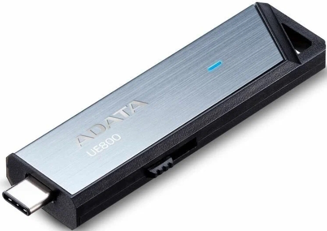 

Накопитель USB 3.2 512GB ADATA UE800 Type-C, серебристый, UE800