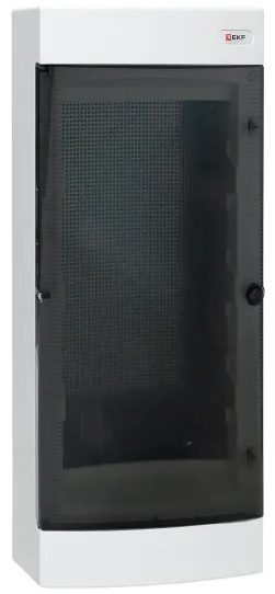 Изображение товара Щит слаботочный EKF ux-4m-n пластиковый навесной IP40 белый
