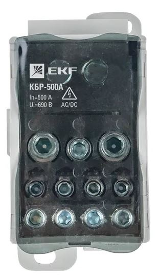Изображение товара Блок распределительный EKF plc-kbr500 500А 1 полюс