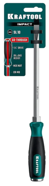 Изображение товара Отвертка Kraftool 250033-10 с сменными наконечниками для дома и профессионалов