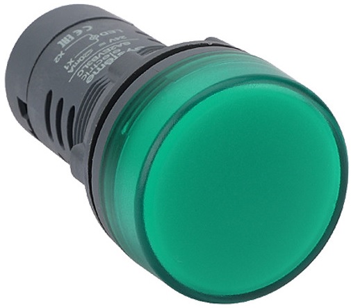 

Лампа сигнальная Systeme Electric SB7EV03MP SB7 моноблочная 22мм зеленая LED 230В АС, SB7EV03MP