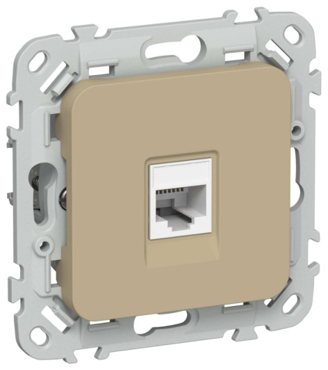 Изображение товара Розетка компьютерная IEK FI-K12-1-K59 5e