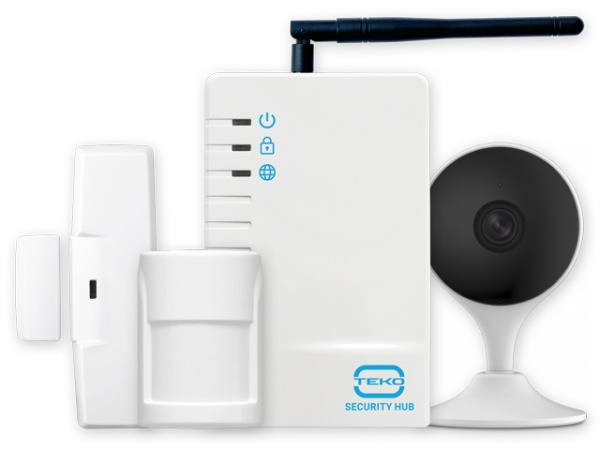 Изображение товара Комплект видеонаблюдения ТЕКО Security Hub с камерой для дома и офиса