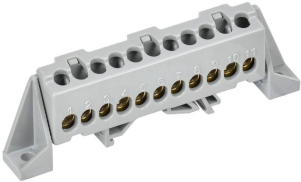 Изображение товара Шина L фаза IEK TF-NN10-11-DP-K03 надежный шинный изолятор