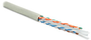 фото Кабель витая пара U/UTP 6 кат. 4 пары  Hyperline UUTP4-C6-S23-IN-LSZH-GY-305