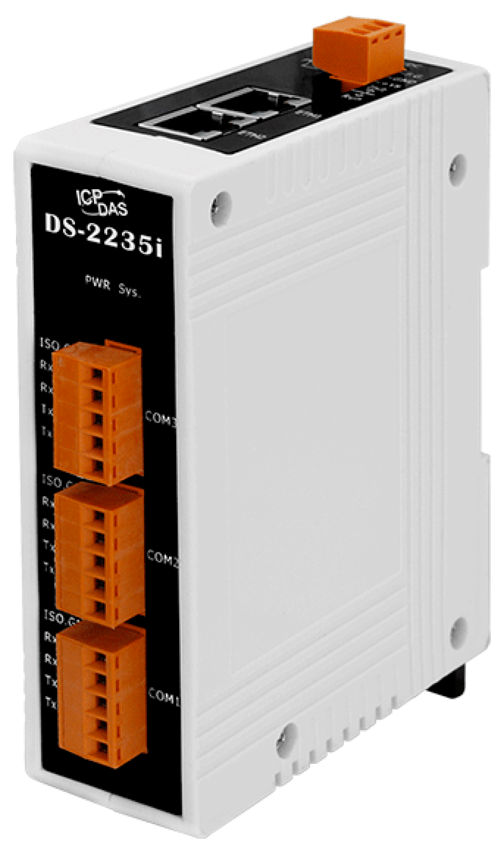 

Сервер ICP DAS DS-2235i CR Device Server with 2-port Ethernet Switch and 3 Isolated RS-422/485 Port (RoHS), DS-2235i CR