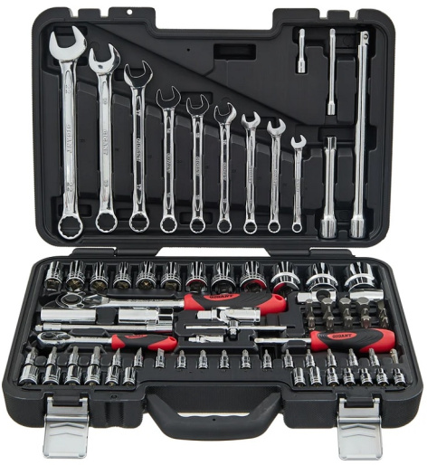 Изображение товара Набор инструментов Gigant GPS 82 профессиональный комплект для авто и дома