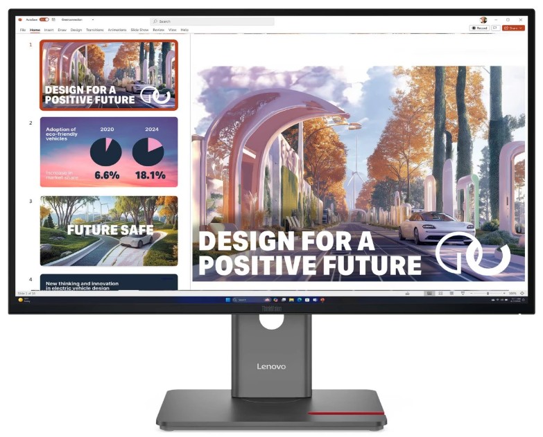

Монитор 27" Lenovo ThinkVision P27QD-40 64B3GAT2UK 2560х1440, WLED, 16:9, IPS, 350cd, 1500:1, 178° / 178°, HDMI, DP, USB-C (DP), 120Hz, black, ThinkVision P27QD-40