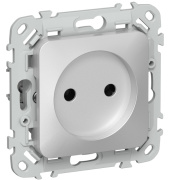 фото Розетка без заземления  IEK FI-R10-10-1-K47