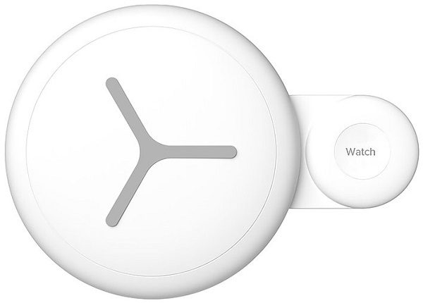 

Зарядное устройство беспроводное Lyambda LNT7A для телефона и часов, белый, LNT7A