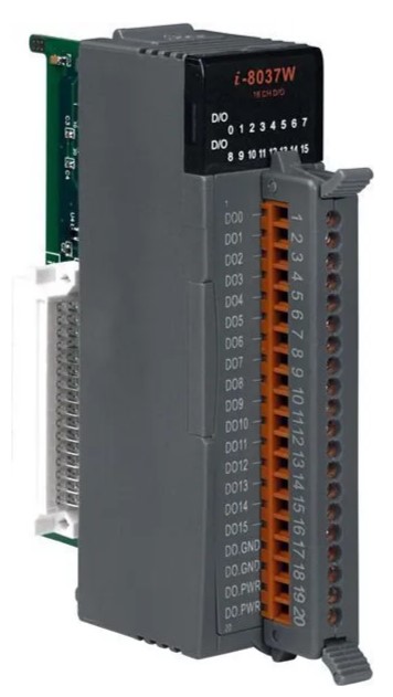 

Модуль ICP DAS I-8037W-G CR 16 Channel Isolated Open Collector Output, I-8037W-G CR