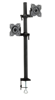 

Кронштейн настольный Kromax OFFICE-5 Kromax_20223 15-32", макс. 6кг х 2 шт, поворот и наклон, VESA 100х100, серый, OFFICE-5