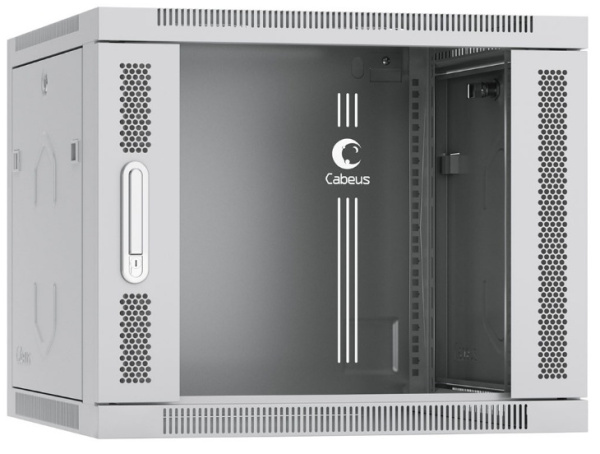 Изображение товара Шкаф Cabeus SH-05F-9U60/45 с стеклянной дверью