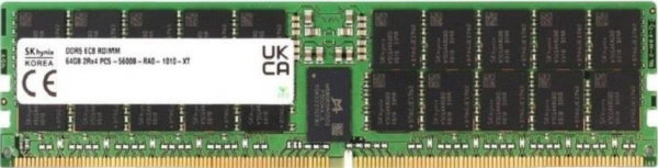 Изображение товара Оригинальный модуль памяти Hynix DDR5 64 ГБ 5600 МГц RDIMM для серверов