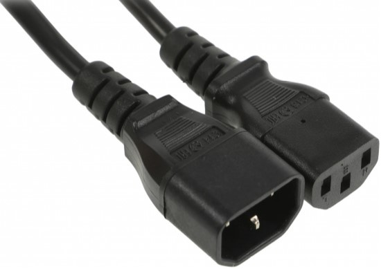 Изображение товара Кабель питания Rexant 04-2726 для серверов и компьютеров 0.6 м