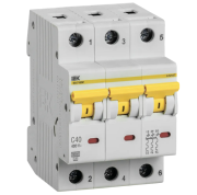 фото Автоматический выключатель IEK MVA31-3-040-C