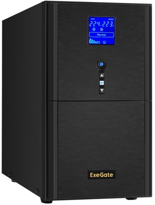 

Источник бесперебойного питания Exegate SineTower SN-3000.LCD.AVR.3SH.1C13.RJ.USB EX295984RUS (инвертор, синус, для котла) 3000VA/2400W, чистая синусо, SineTower SN-3000.LCD.AVR.3SH.1C13.RJ.USB