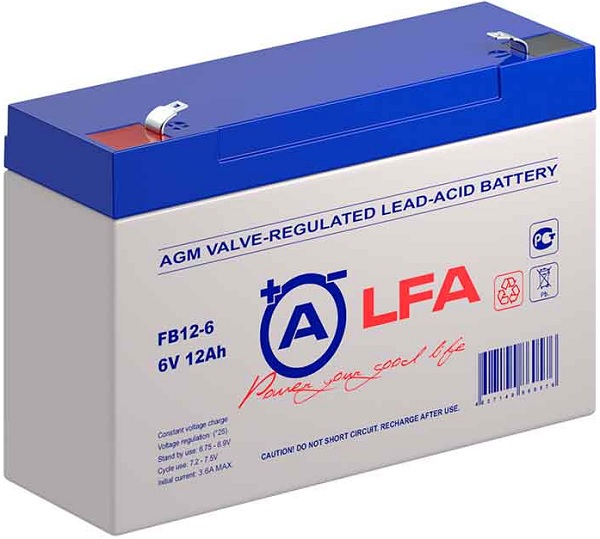 

Аккумулятор LFA FB12-6 LFA, FB12-6 LFA