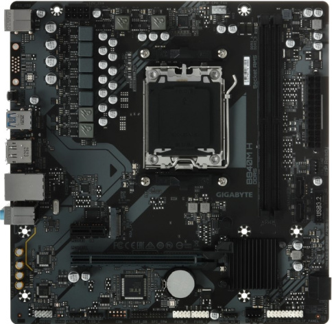 Изображение товара Материнская плата GIGABYTE B840M H для AMD AM5 DDR5 mATX надежная