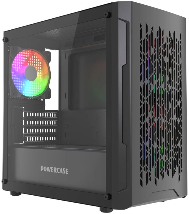 

Корпус mATX Powercase Mistral Micro D3B ARGB V2 CMMDB-A3-V2 черный, без БП, боковая панель из закалённого стекла, Mistral Micro D3B ARGB V2