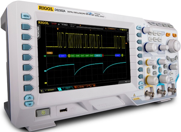

Осциллограф Rigol DS2202A 200MHz, 2CH, 2GSa/s, DS2202A