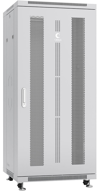 

Шкаф напольный 19", 27U Cabeus ND-05C-27U60/100 600x1000x1388mm (ШхГхВ) передняя и задняя перфорированные двери, ручка с замком, цвет серый (RAL 7035), ND-05C-27U60/100