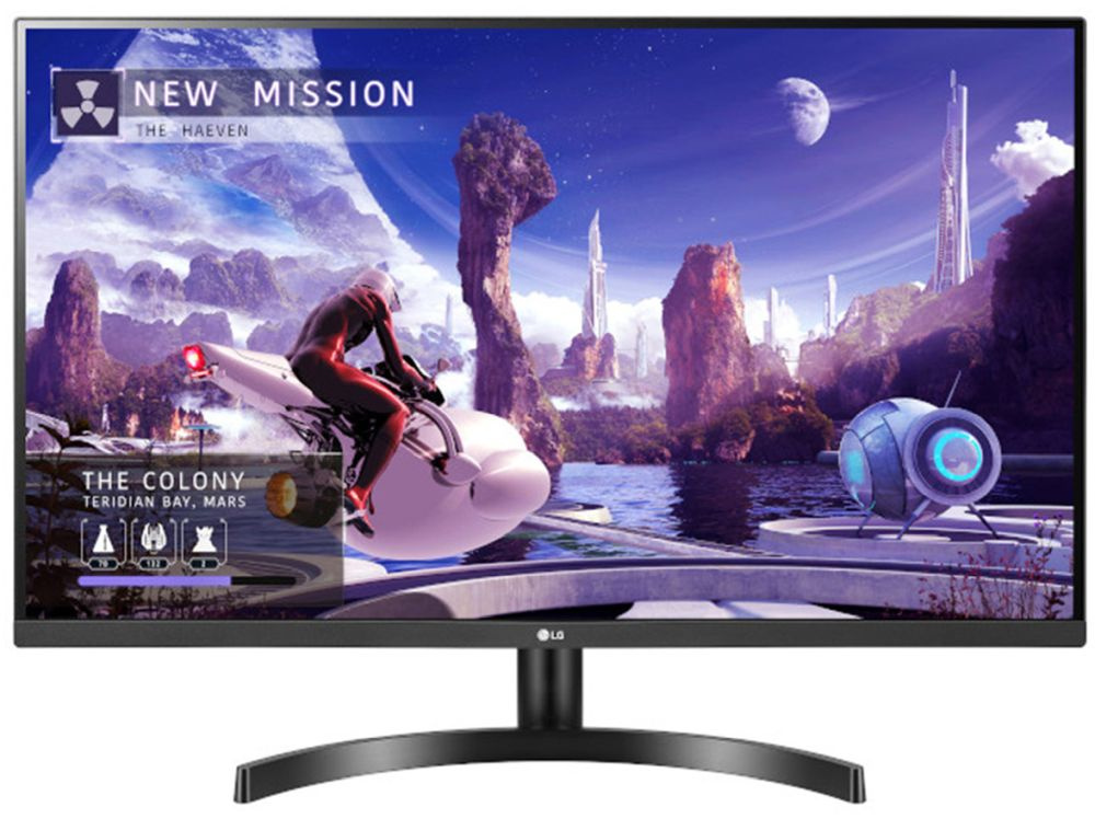 

Монитор 32" LG 32QN600-B 2560x1440, 350 кд/м2, 1000:1, 178°/178°, IPS, LED, 75 Гц, DisplayPort 1.4, HDMI, 1.4 x2, AMD FreeSync, 32QN600-B