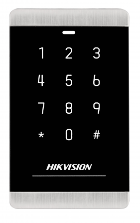 

Считыватель HIKVISION DS-K1103MK Частота считывания 13.56МГц; дальность считывания: 30-50 мм; поддержка протоколов RS485 и Wiegand (W26/W34); DC12В; 6, DS-K1103MK