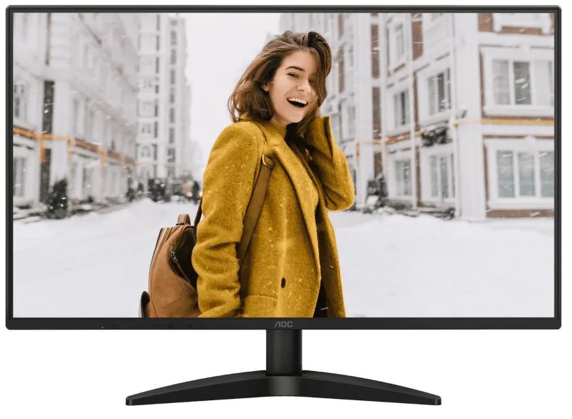 

Монитор 27" AOC 27B36H3 1920x1080 LED, 16:9, IPS, 300cd, 1500:1, 178/178, VGA, HDMI, 120Hz, черный, 27B36H3