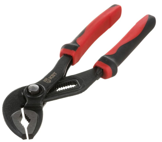 Изображение товара Клещи переставные КВТ 81767 - ПРОФИ, 180 мм, 40 мм раскрытие