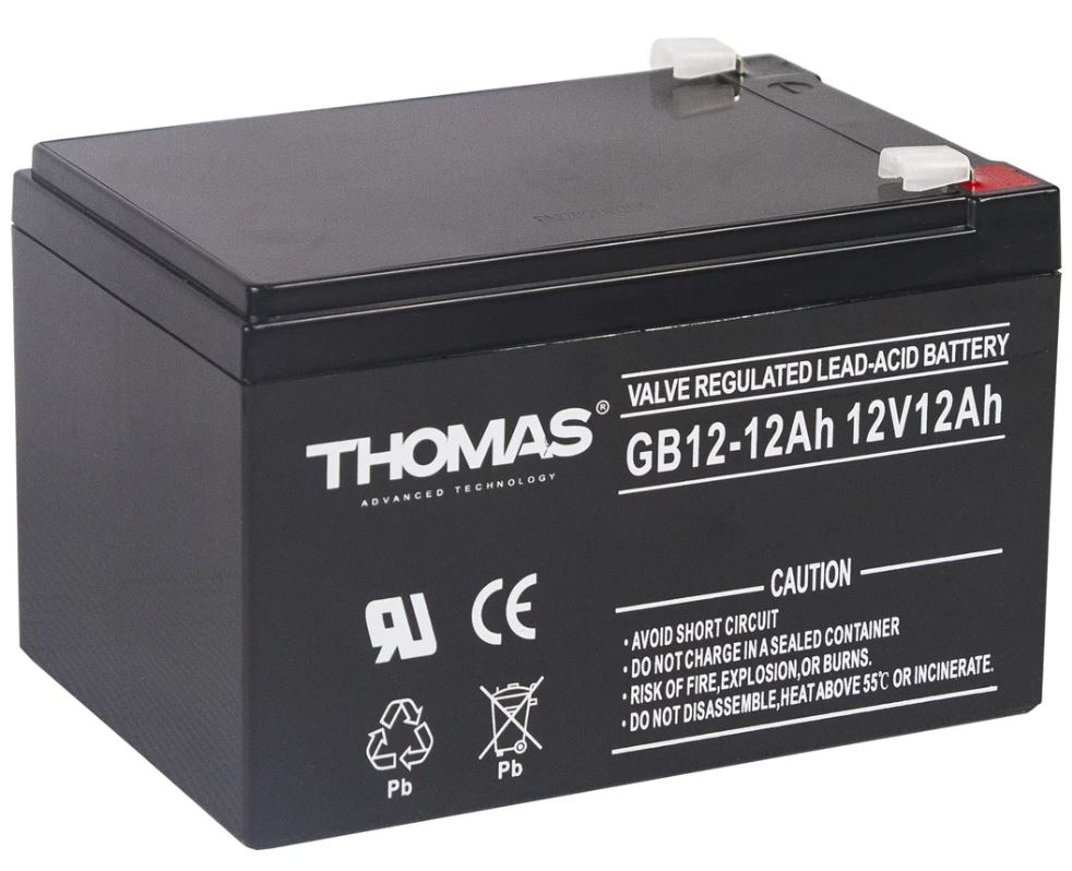Батарея Thomas GB12-12(Thomas) 12V12Ah