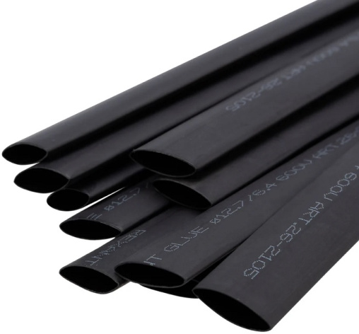 Изображение товара Термоусаживаемая трубка Rexant 26-2105 1 метр с клеевым слоем для изоляции