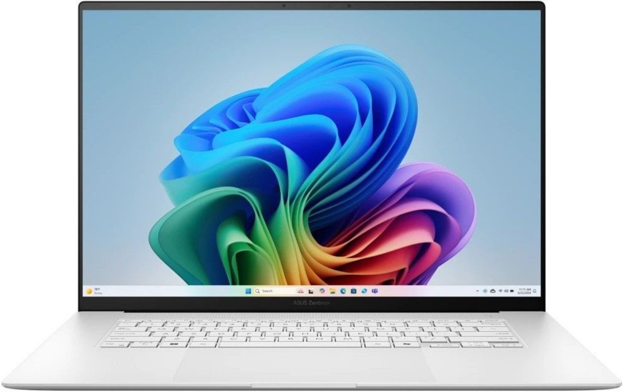 

Ноутбук ASUS Zenbook S 16 UM5606-RK372W 90NB13M2-M00NW0 Ryzen AI 9 365/24GB/1TB SSD/Radeon Graphics 880M/16" 2880x1800/WiFi/BT/Win11Home/white, Zenbook S 16 UM5606-RK372W