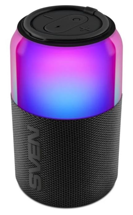 

Портативная акустика Sven PS-130 SV-022969 черный (10 Вт, TWS, BT, USB, 1800мА*ч), PS-130