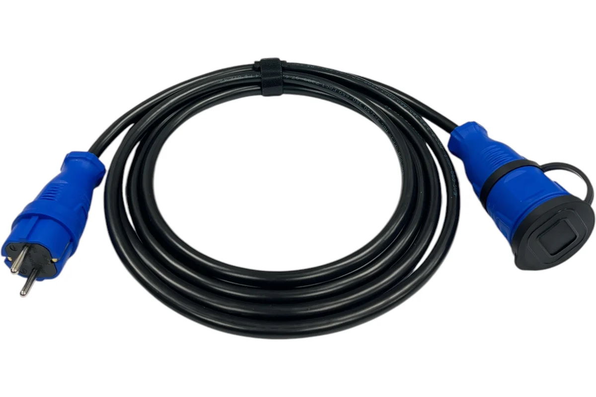 фото Удлинитель силовой  iTOK i-CONNECT-COLOR-SU-PVS-310-1-44-50-BLUE