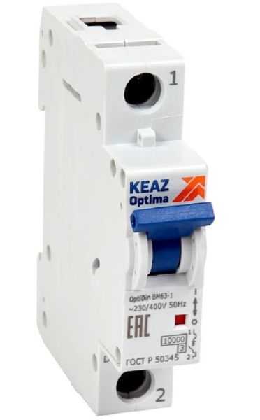 Изображение товара Автоматический выключатель КЭАЗ 260531 для защиты электросетей