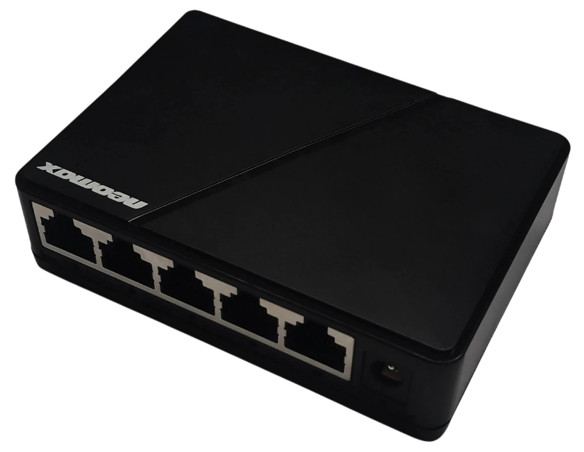 

Коммутатор неуправляемый Neomax NMS-105P-1000-P 5 портов 1000 Mbps, пластик, NMS-105P-1000-P
