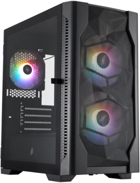 Изображение товара Корпус 1STPLAYER DK D4-M FRGB Black Mini Tower микро-АТК и Mini-ITX