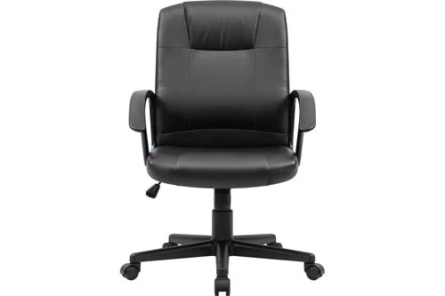 

Кресло офисное Defender Paris 64314 экокожа, пластик, до 150кг, black, Paris