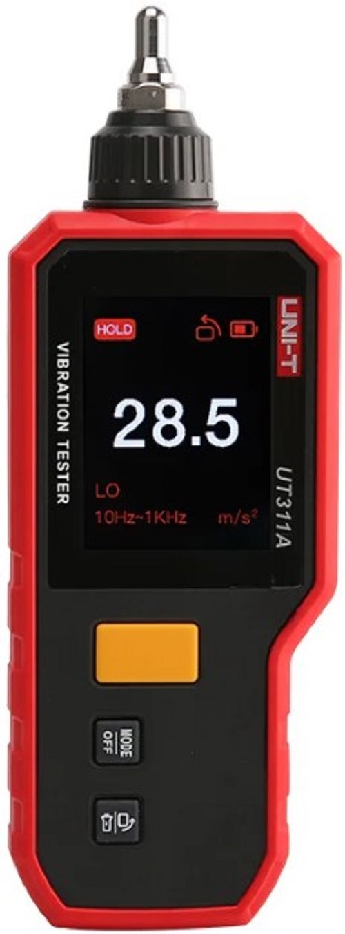 

Виброметр UNI-T UT311A ускорение (O-P): 0,1~199,9 м/с, частотная характеристика: 10 Гц-15 кГц, UT311A