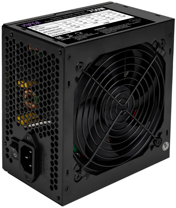 

Блок питания ATX HIPER HPB-750 750W, 80+ Bronze, BOX, HPB-750