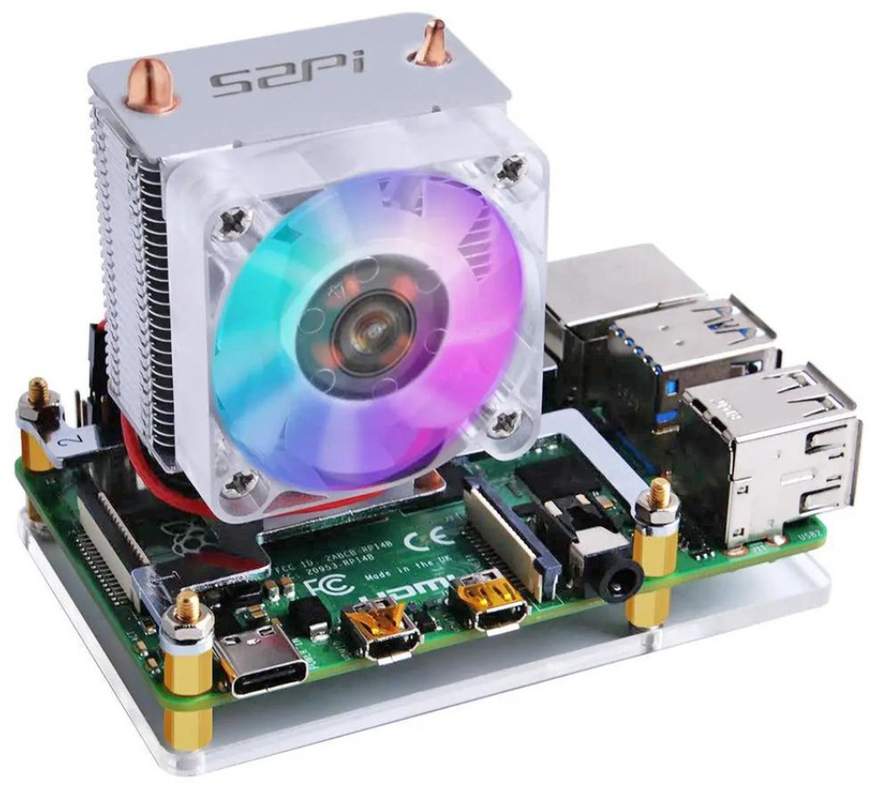 Вентилятор 52Pi ICE Tower Cooling Fan EP-0107 for Raspberry Pi