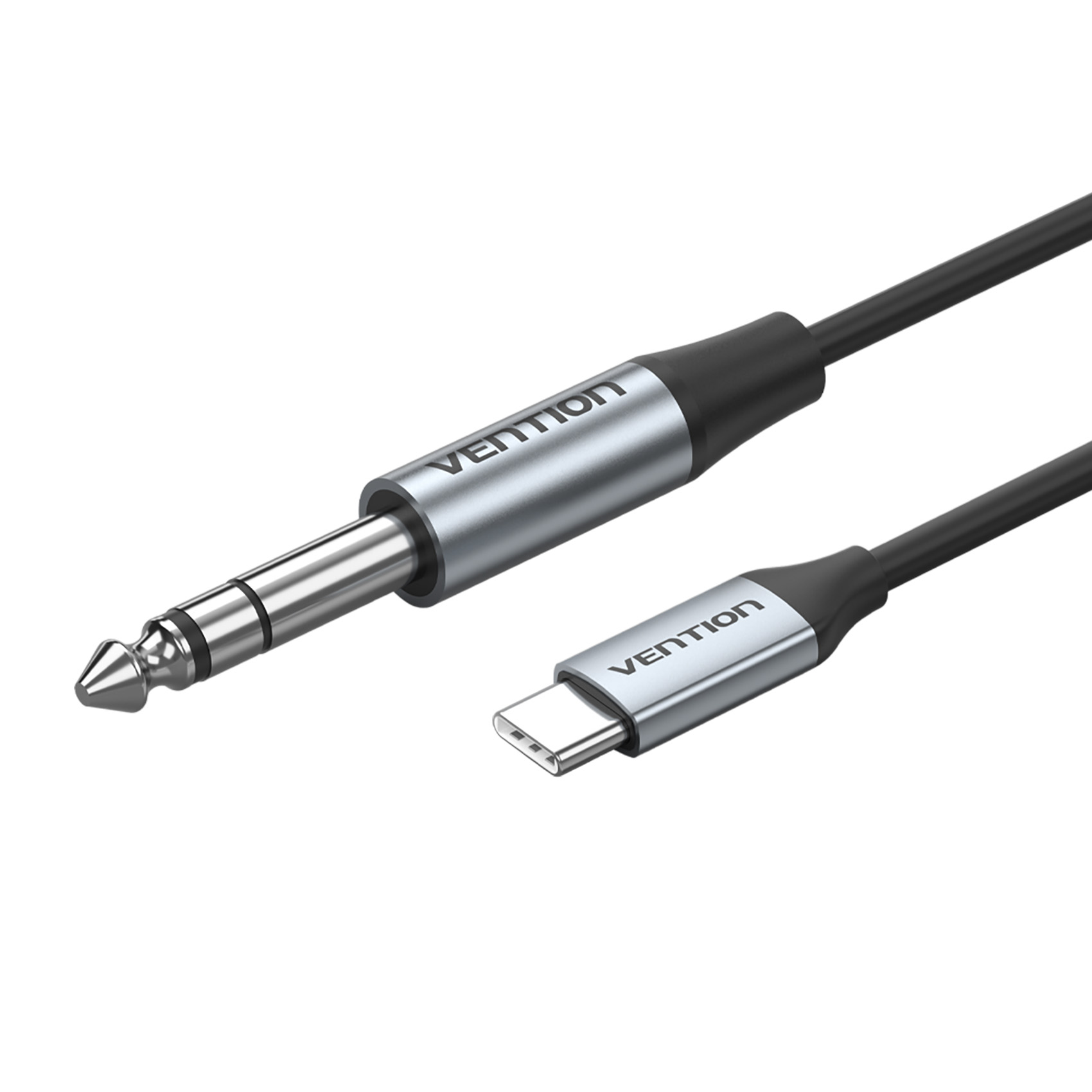 

Кабель Vention BIJHF USB-CM / Jack 6.35 mm M DAC - 1 м, серый, BIJHF