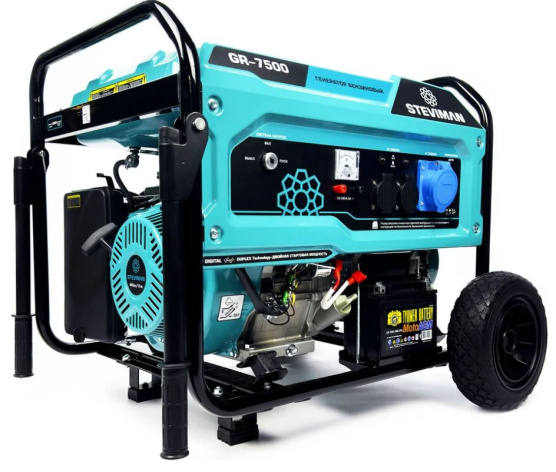 Изображение товара Steviman GR-7500 бензиновый генератор 5,5 кВт